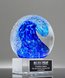 Picture of Luminescent Wave Signature Art Glass Award