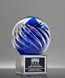 Picture of Galactic Sphere Signature Art Glass Award