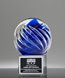 Picture of Galactic Sphere Signature Art Glass Award