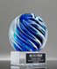Picture of Galactic Sphere Signature Art Glass Award