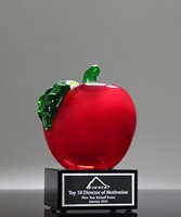 Picture of Achievement Crystal Apple Award