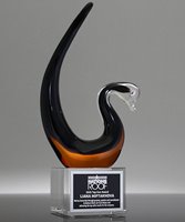 Picture of Elysian Swan Signature Art Glass Award