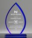 Picture of Luminis Blue Acrylic Flame Award