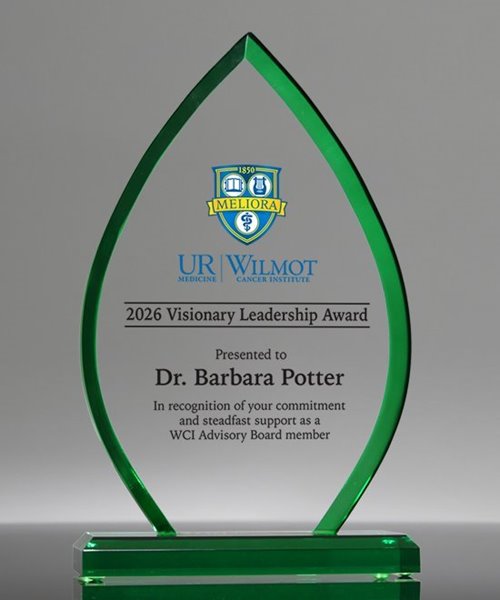 Picture of Luminis Emerald Flame Full Color Acrylic Award