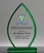 Picture of Luminis Emerald Flame Full Color Acrylic Award