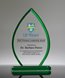 Picture of Luminis Emerald Flame Full Color Acrylic Award