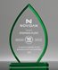 Picture of Luminis Emerald Acrylic Flame Award
