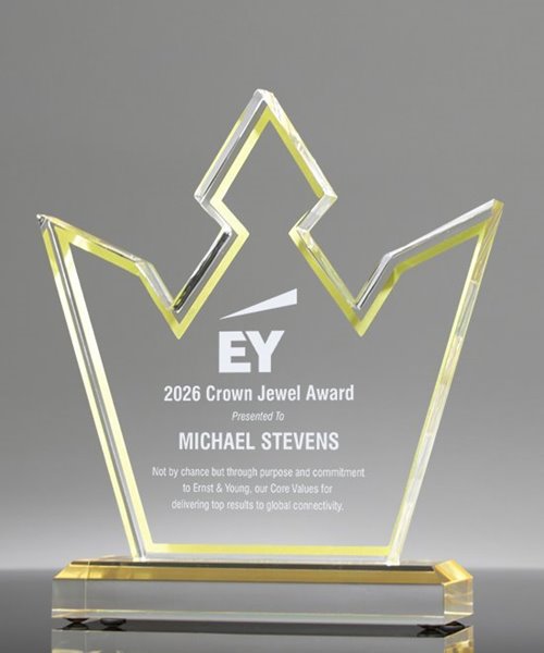 Picture of Crown Jewel Acrylic Award
