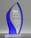 Picture of Luminis Blue Acrylic Flare Award