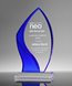 Picture of Luminis Blue Acrylic Flare Award