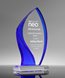Picture of Luminis Blue Acrylic Flare Award