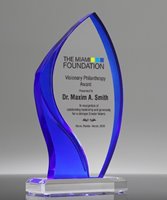 Picture of Luminis Blue Flare Full Color Acrylic Award