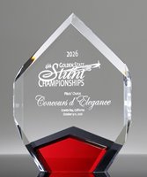 Picture of Marquis Diamond Red Acrylic Award