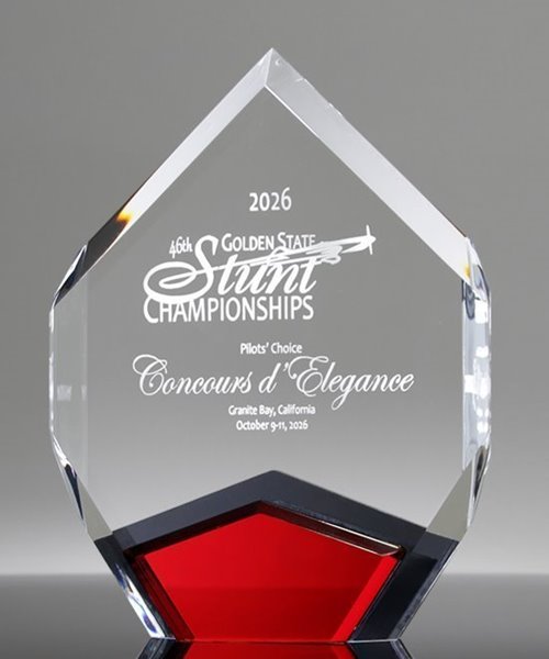 Picture of Marquis Diamond Red Acrylic Award
