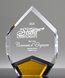 Picture of Ambient Gold Acrylic Diamond Trophy