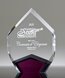 Picture of Marquis Diamond Purple Acrylic Award