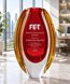 Picture of Red Lava Art Glass Vase
