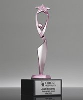 Picture of Reach for the Stars Pink Achievement Trophy