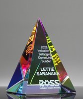 Picture of Prismatic Crystal Pyramid Award