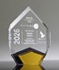 Picture of Marquis Diamond Gold Acrylic Award