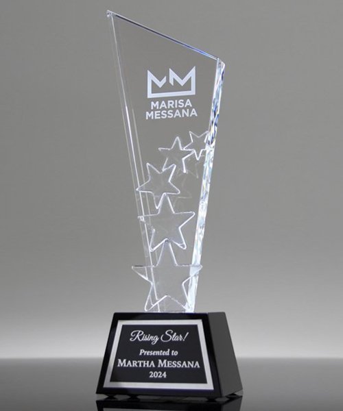 Picture of Custom Star Crystal Award