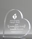 Picture of Acrylic Heart Laser Engraved Paperweight