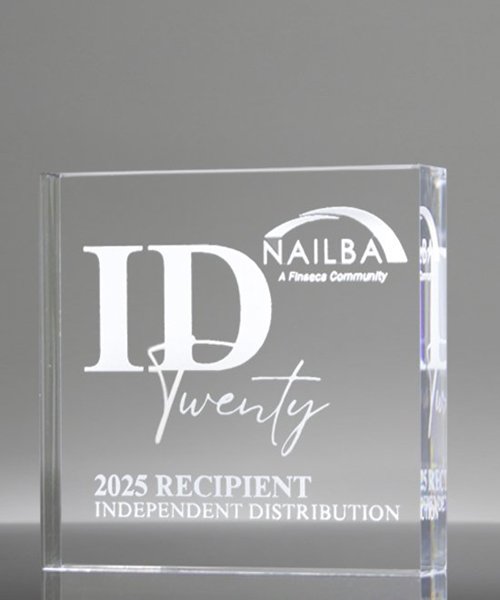 Picture of Acrylic Square Laser Engraved Paperweight