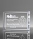 Picture of Acrylic Rectangle Laser Engraved Paperweight