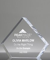 Picture of Simplex Diamond Acrylic Paperweight