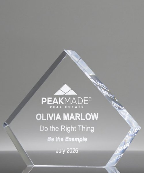 Picture of Simplex Diamond Acrylic Paperweight