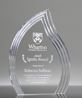 Picture of Halo Flame Acrylic Award