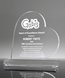 Picture of Acrylic Heart Laser Engraved Trophy
