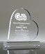 Picture of Acrylic Heart Laser Engraved Trophy