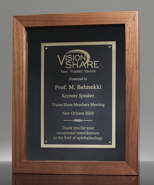 Picture of Walnut Shadow Box With Glass