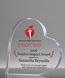 Picture of Acrylic Heart Paperweight Award