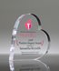 Picture of Acrylic Heart Paperweight Award