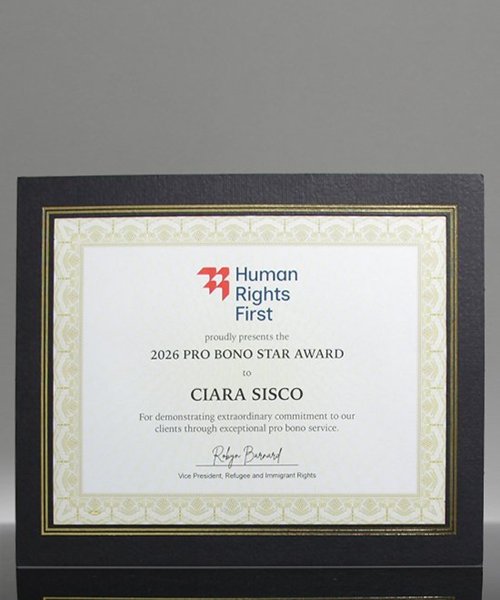 Picture of Black Linen Certificate Frame