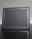 Picture of Black Linen Certificate Frame