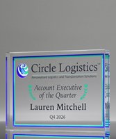Picture of Acrylic Rectangle Full Color Paperweight