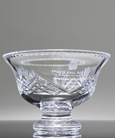 Picture of Durham Cut Crystal Pedestal Bowl Trophy