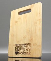 Picture of Laser Engraved Bamboo Rectangle Cutting Board