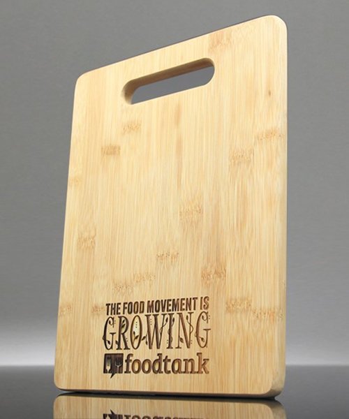 Picture of Laser Engraved Bamboo Rectangle Cutting Board