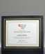 Picture of Leatherette Certificate Frame - Black
