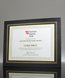 Picture of Leatherette Certificate Frame - Black
