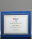 Picture of Leatherette Certificate Frame - Blue