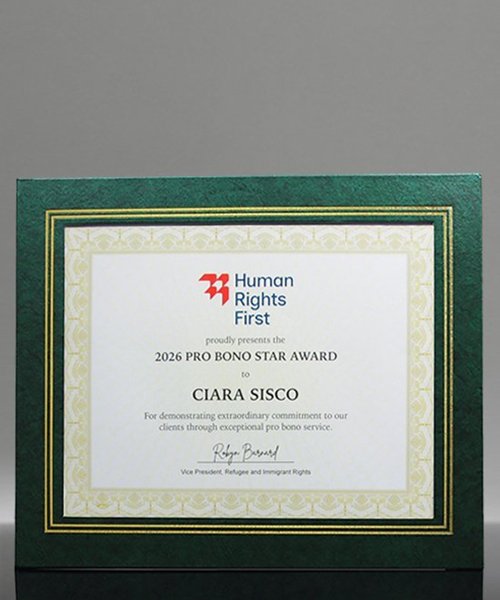 Picture of Leatherette Certificate Frame - Green
