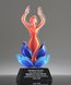 Picture of Custom Acryli-Glass Trapezoid Award
