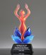 Picture of Custom Acryli-Glass Trapezoid Award
