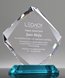 Picture of Aquamarine Crystal Rhombus Award