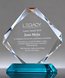 Picture of Aquamarine Crystal Rhombus Award